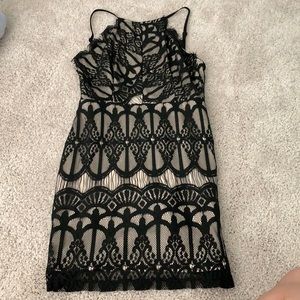 Mini lace dress from Tobi online store